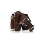 Men's Waist Bag Waist Chest Bag Retro First Layer Cowhide Leather Men's Bag