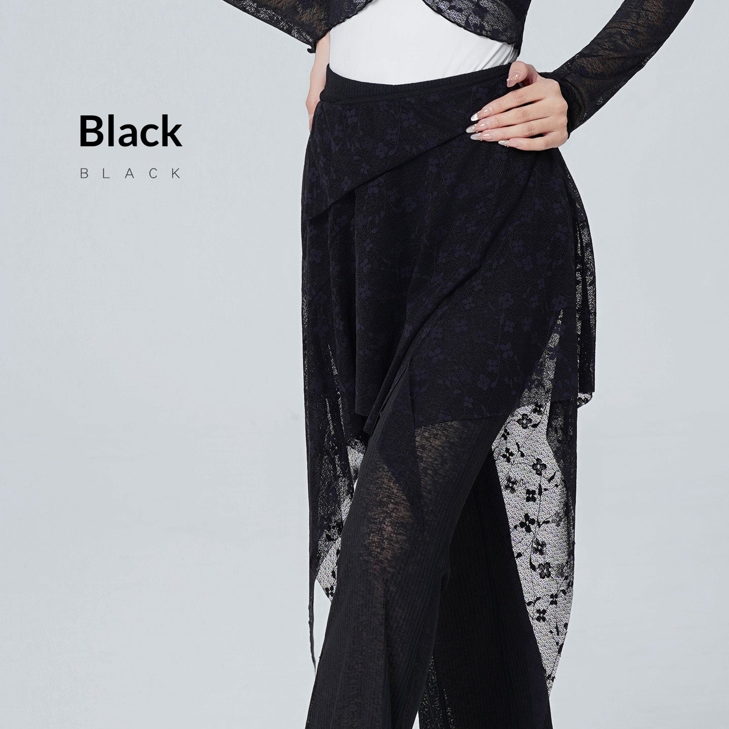 Ballet Long-sleeve Off-shoulder Outerwear Practice Suit Bodywear Set