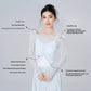 Ballet Long-sleeve Off-shoulder Outerwear Practice Suit Bodywear Set