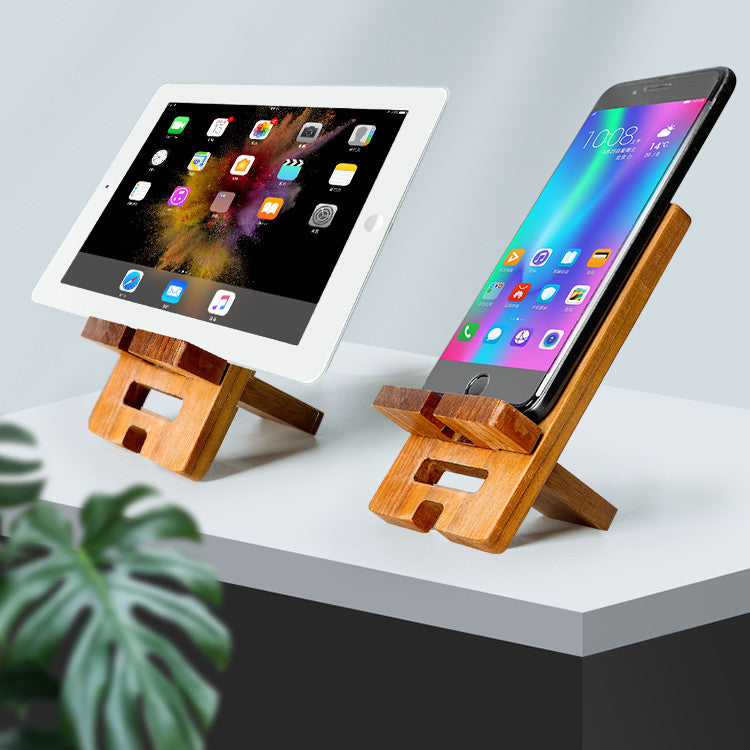Mobile Desktop Support Wooden Lazy Universal Support