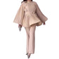 New pleated loose spring fashionable temperament pants set with feminine design