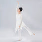 Ballet Long-sleeve Off-shoulder Outerwear Practice Suit Bodywear Set