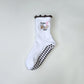 White yoga socks for women and adults