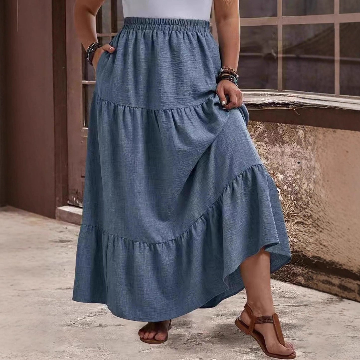 Casual And Comfortable Skirt Perfect For Vacations Travel And Everyday Wear