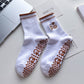 White yoga socks for women and adults