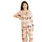 Women's High-grade Light Luxury Ice Silk Pajamas