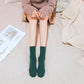 Warm Socks Fleece Lined Thickened Men Women Color Floor Socks