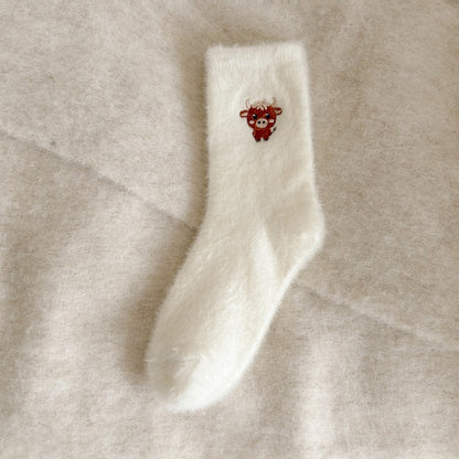 Thick and warm socks with added fleece
