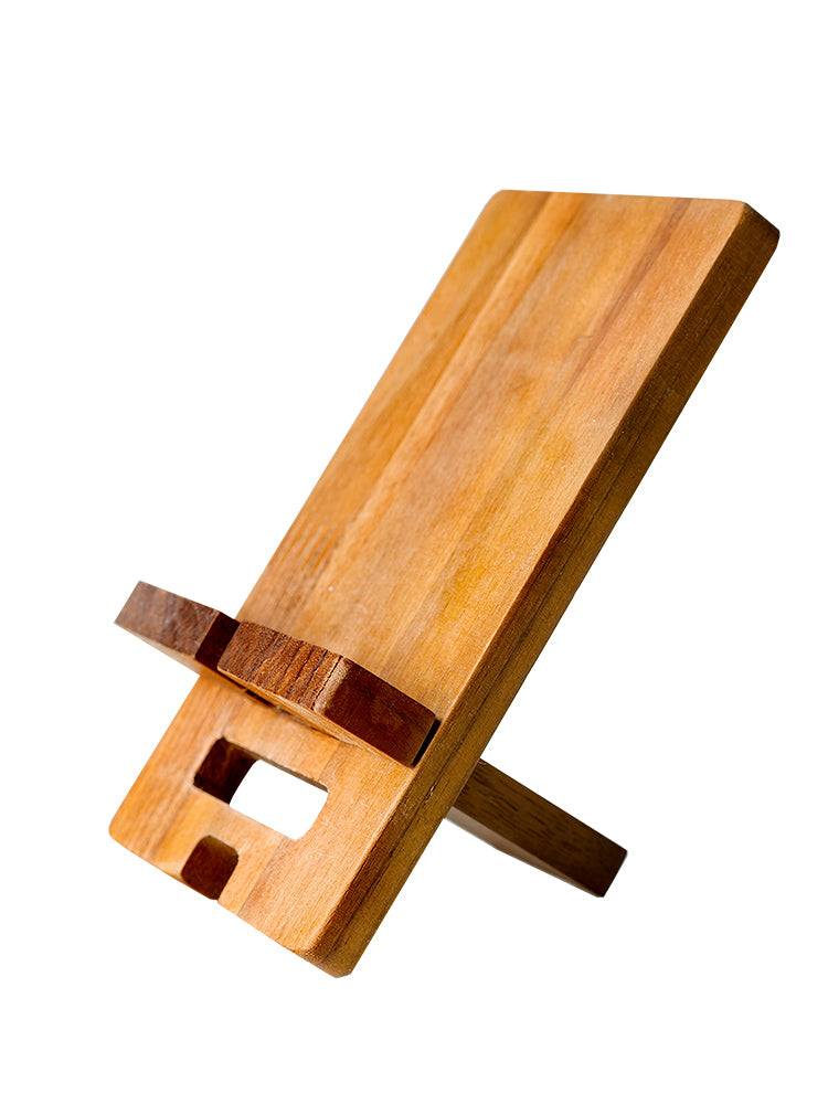 Mobile Desktop Support Wooden Lazy Universal Support