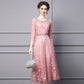 Formal Occasion Delicate Nailed Diamond Long Dress