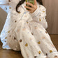 Women's Long Sleeve Pajama Cardigan Lounge Set
